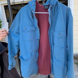 Men’s blue Oakley jacket